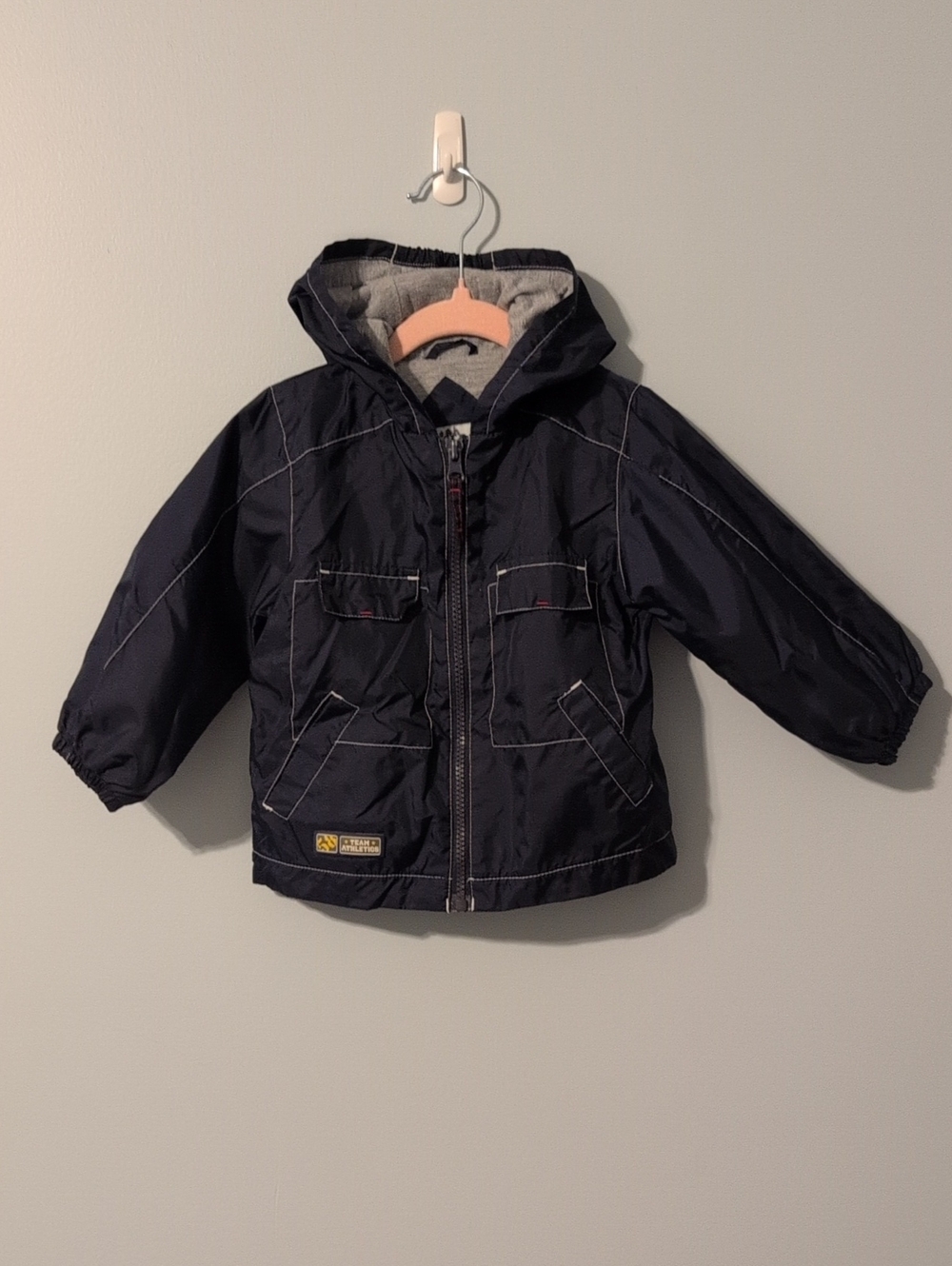 Circo Navy Hooded Kids Rain Jacket